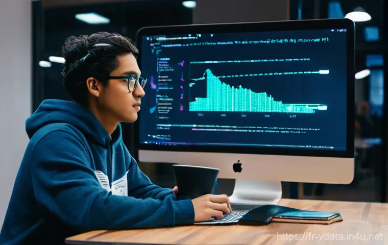 빅데이터 분석 실기 시험 준비 방법 - **Prompt 1: "The Aspiring Data Analyst's Haven"**
    A wide shot of a young adult, gender-neutral, ...