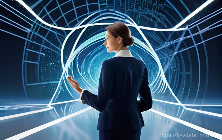 빅데이터 분석가로 성장하기 위한 멘토 찾기 - **Image Prompt 1: The Guiding Light in Data Analysis**
    "A bright, contemporary open-plan office ...