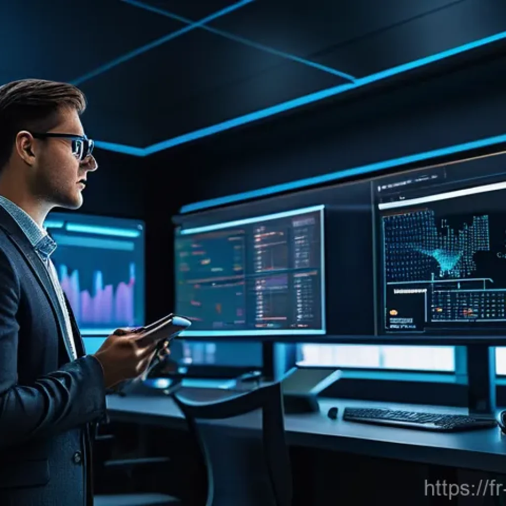 빅데이터 분석가를 위한 클라우드 플랫폼 비교 - **Prompt:** A professional data analyst, dressed in smart business casual attire, stands in a bright...
